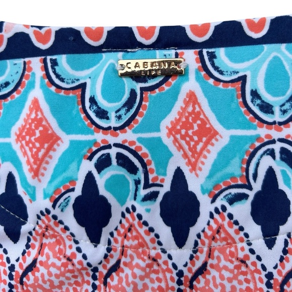 NWT Cabana Life Girl’s St. Barts Wash Guard Long Sleeve Swim Top - Size 12 - Picture 7 of 9